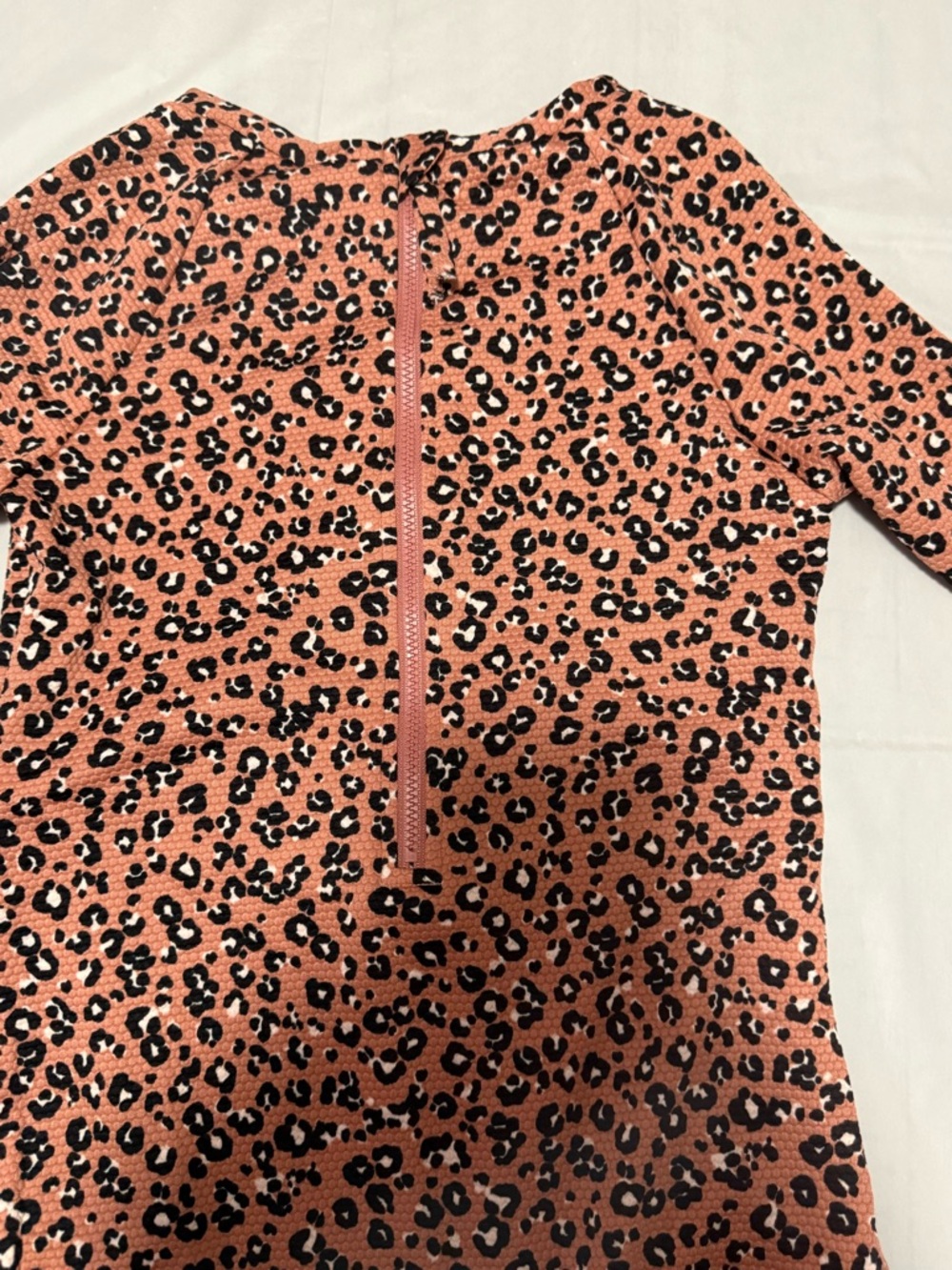 Art Class Girls Large 10/12 Leopard One Piece Swimsuit Rash Guard NEW - Picture 8 of 9